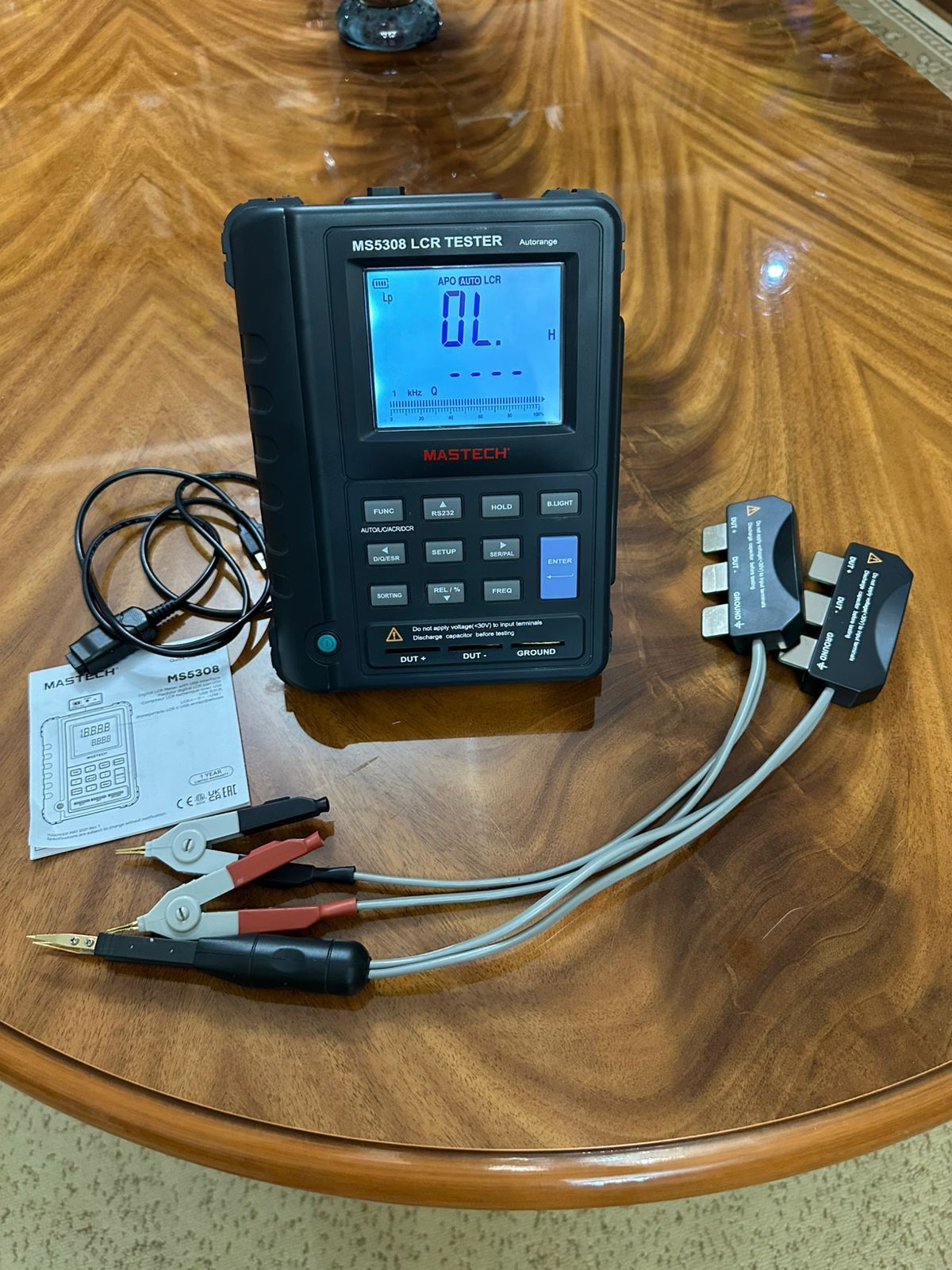 LCR тэстер Mastech ms5308