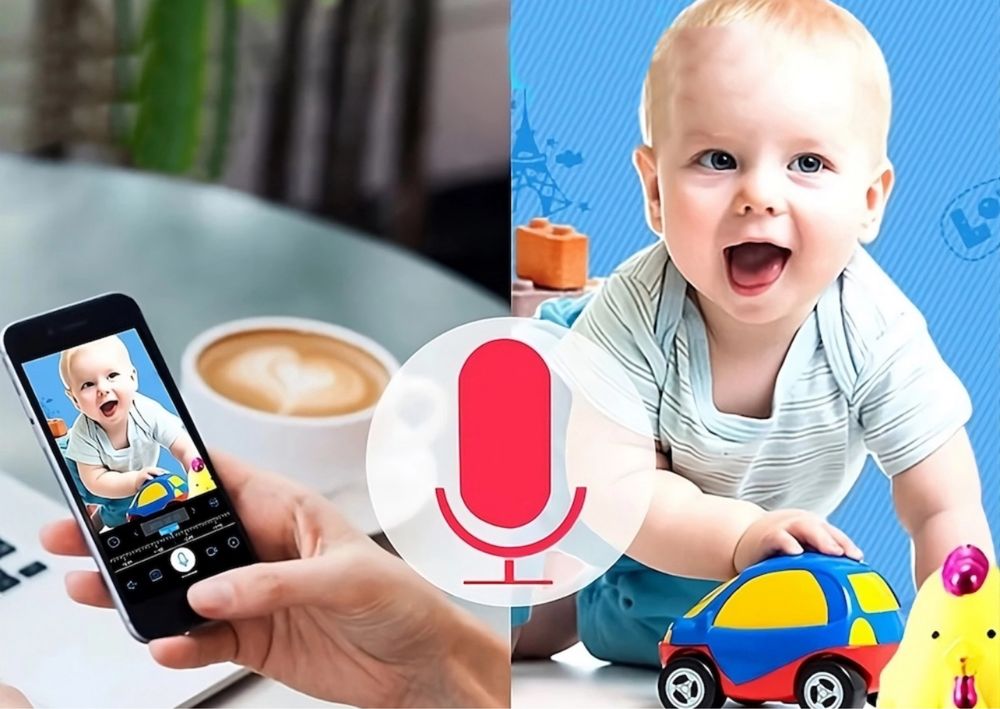 Set Baby Monitor Wireless , Monitorizare Video Audio Bebelusi