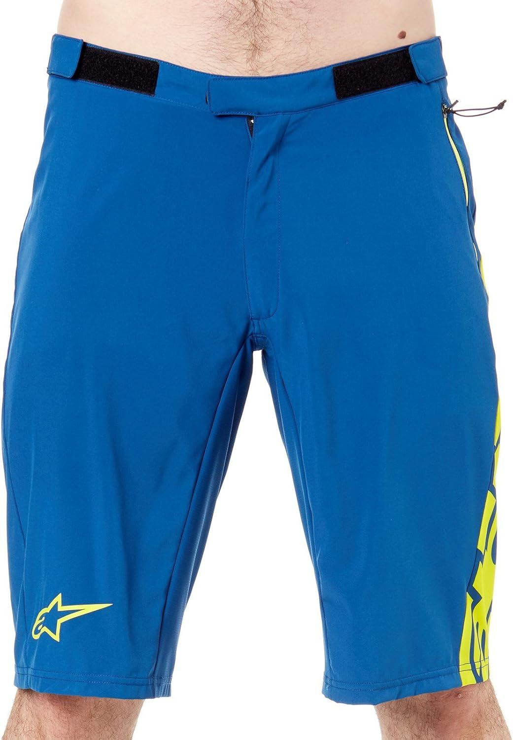 Alpinestars Mesa Short Homme, Poseidon Blue/Acid Yellow