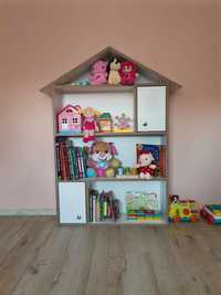 #Детски#Мебели#Библиотека#Къщичка#За#Кукли#Етажерка#Рафт#Декорация