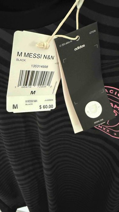 Tricou original Adidas negru Inter Miami - Messi