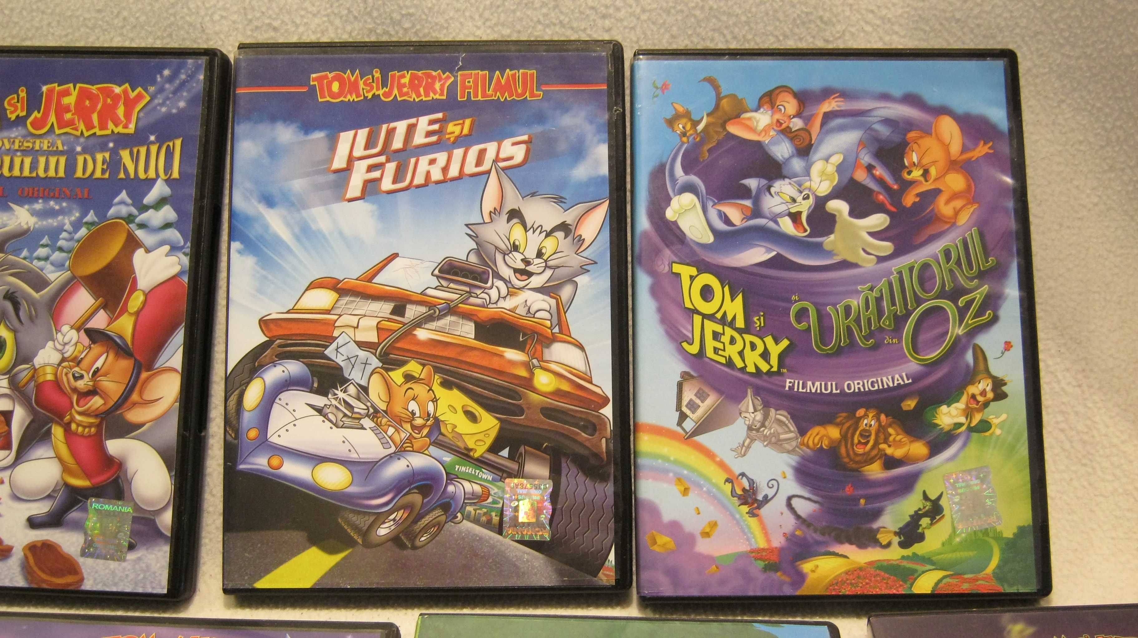 Lot 9 DVD originale,TOM SI JERRY/FILME,10 ore.