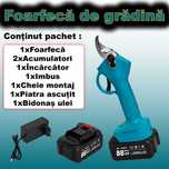 * Promo * Foarfeca de gradina cu acumulator, 24 V , 4 Ah , Brushless