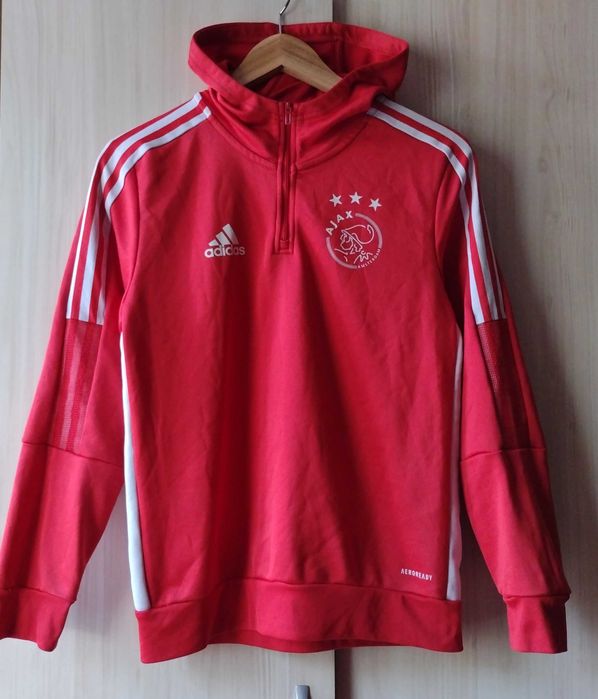 Ajax Amsterdam / Adidas - футболно горнище анцуг на Аякс