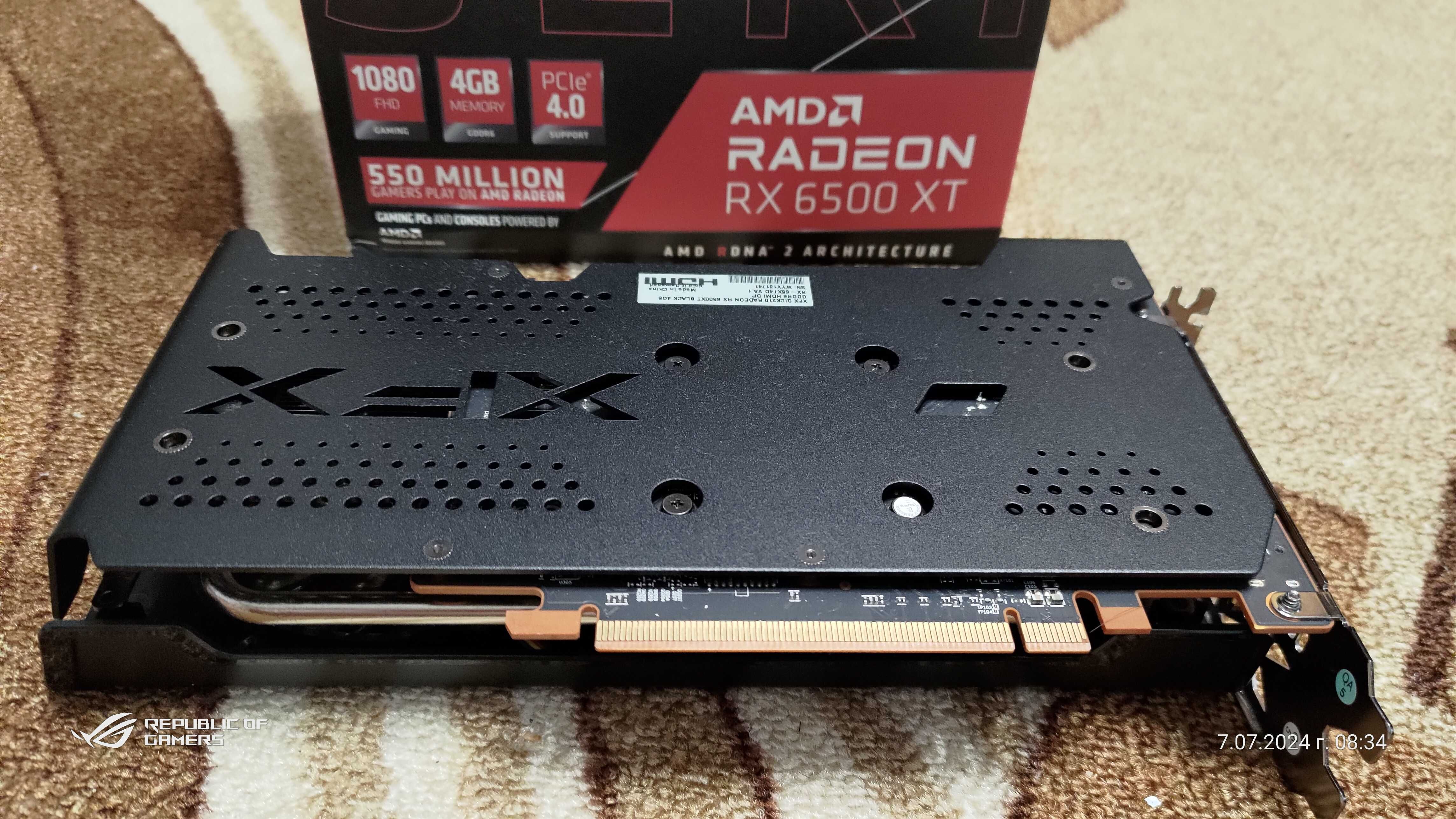 XFX Speedster QICK 210 AMD Radeon™ RX 6500 XT Gaming Graphics Card