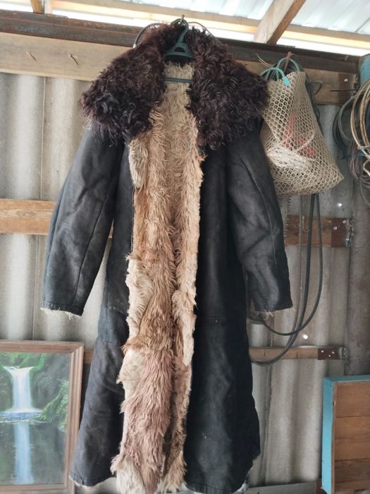 Натуральный овчинный тулуп