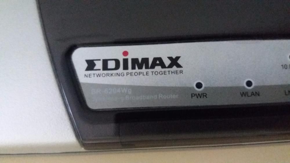 Router wireless edimax br-6204wg