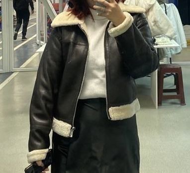 Продам дубленка коричневый