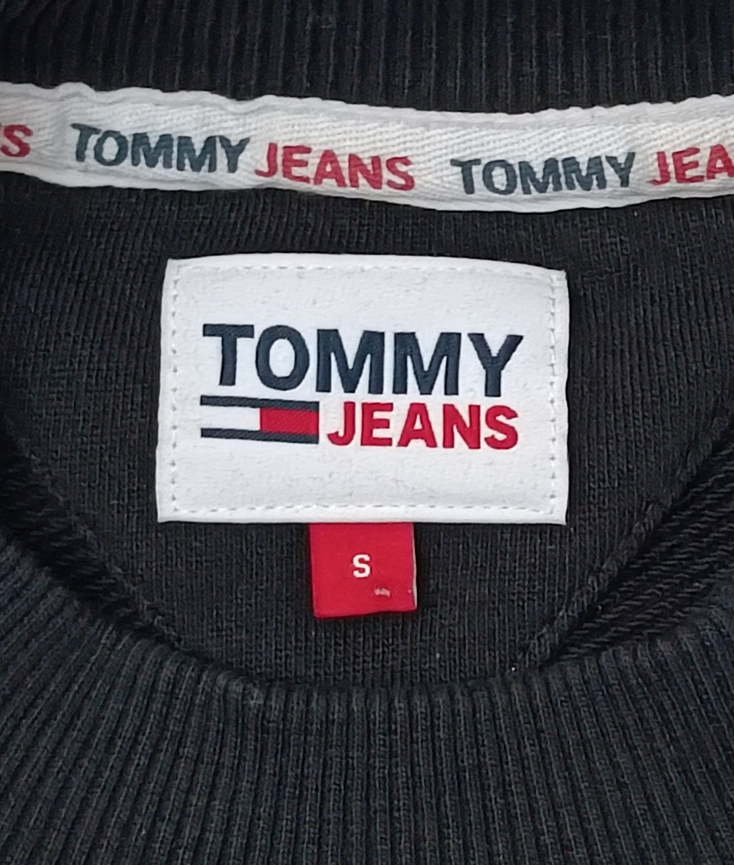 Tommy Jeans Logo Sweatshirt оригинално горнище S памук суичър горница