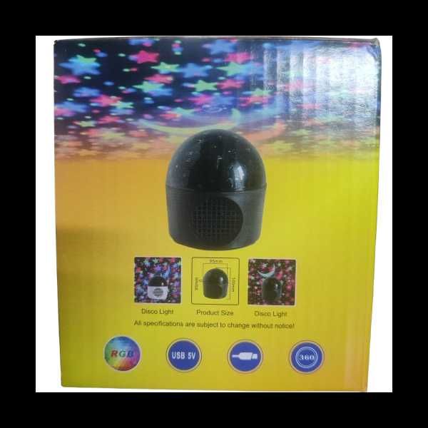 Преносима LED нощна диско лампа с Bluetooth колонка XL-911