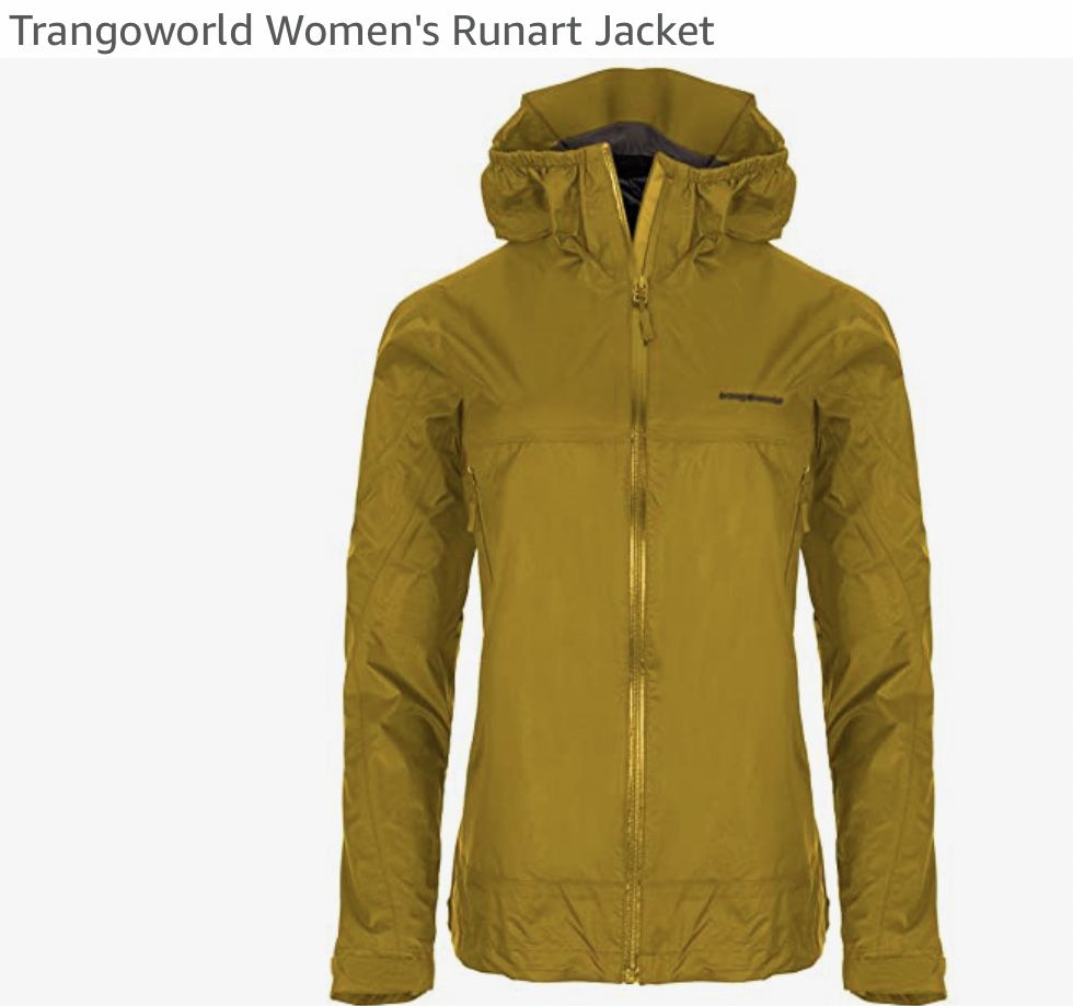 Супер леко дамско яке за дъжд Trangoworld - S/M Ново