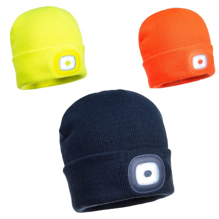 Шапка с USB акумулаторно LED фенерче -20% намаление