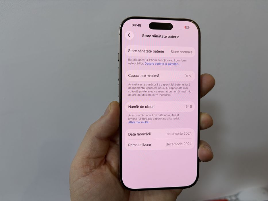 Iphone 16 Pro, 128 gb, Desert Titanium