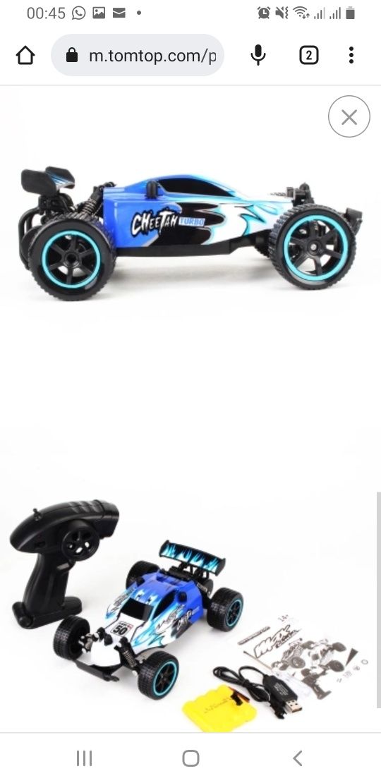 Masina de curse KY TOYS 1881 2.4GHz 2WD 1/20 Brushed Electric RTR RC