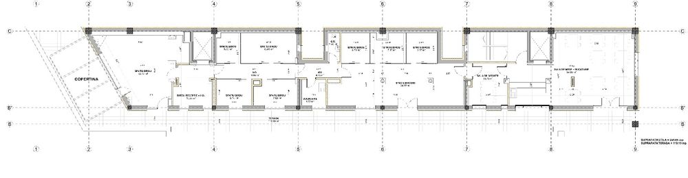 Spatiu birouri/comercial de inchiriat 109,9 mp, etaj 5, Hotel SIR Orh