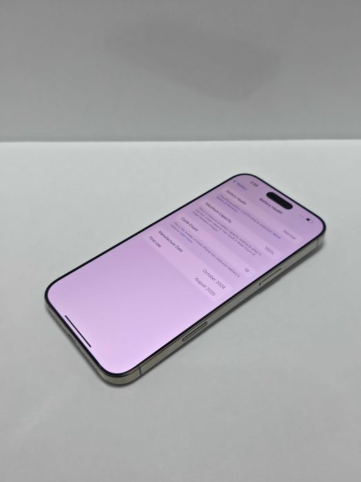 iPhone 16 Pro Max 256GB Natural Titanium 100% Batery