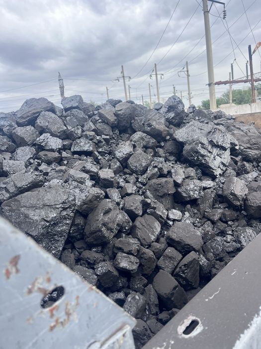 Уголь через сетку