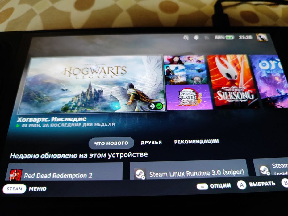Steam deck oled 1 TB ssd + 1 TB micro SD card