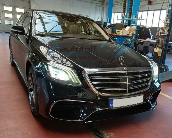 Pachet exterior Mercedes S-Class W222 (2013+) Conversie (2017+) Facelift S63 Design
