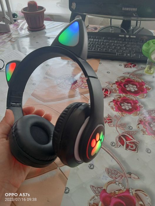 Детские наушники с ушками