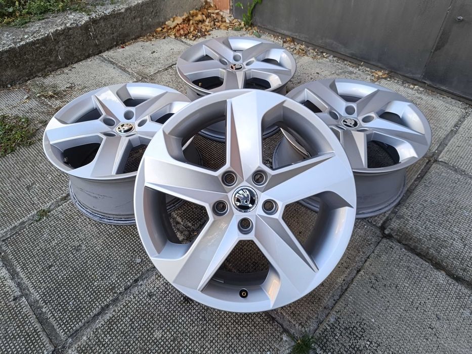 ОРИГИНАЛНИ джанти 17 ' 5x112 SKODA OCTAVIA / Шкода Октавия 57,1 ЕТ51