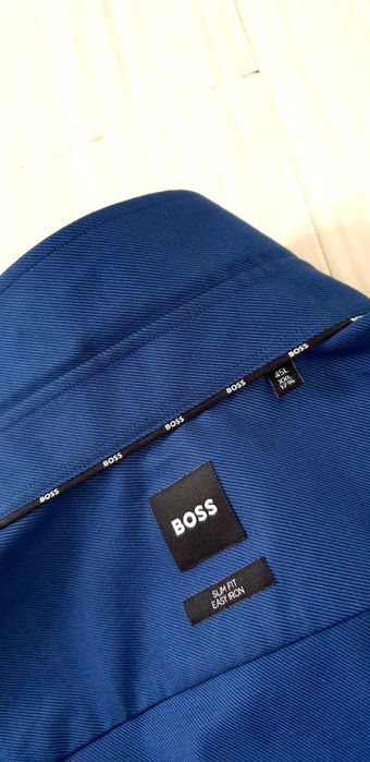 Hugo Boss Slim Fit  Cotton  45/17 1/3 - 2XL НОВО! ОРИГИНАЛ! Мъжка Риза