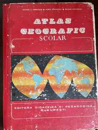 Atlas geografic scolar- ed didactica si pedagogica bucuresti, comunism