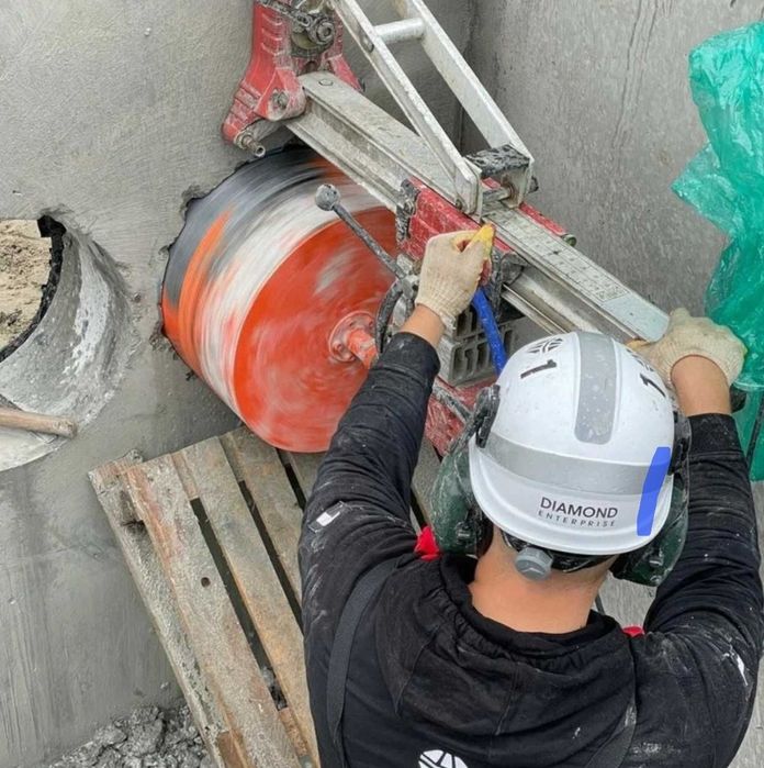 Алмазное бурение,сверление отверстий