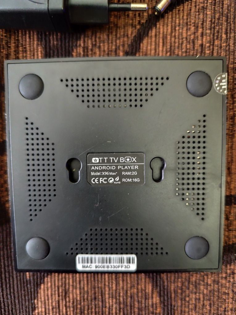 TV Box X96 MAX+ _ Android Tv, DualBand WiFi BT