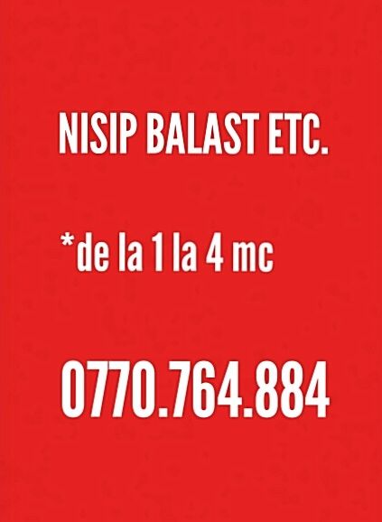 Nisip Balast Sort Pietriș Balastru Piatra Piatra concasata Pamant