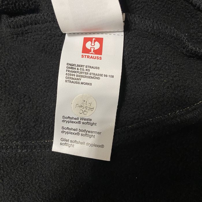 Engelbert Strauss Dryplexx Softshell bodywarmer L uvex mascot snickers