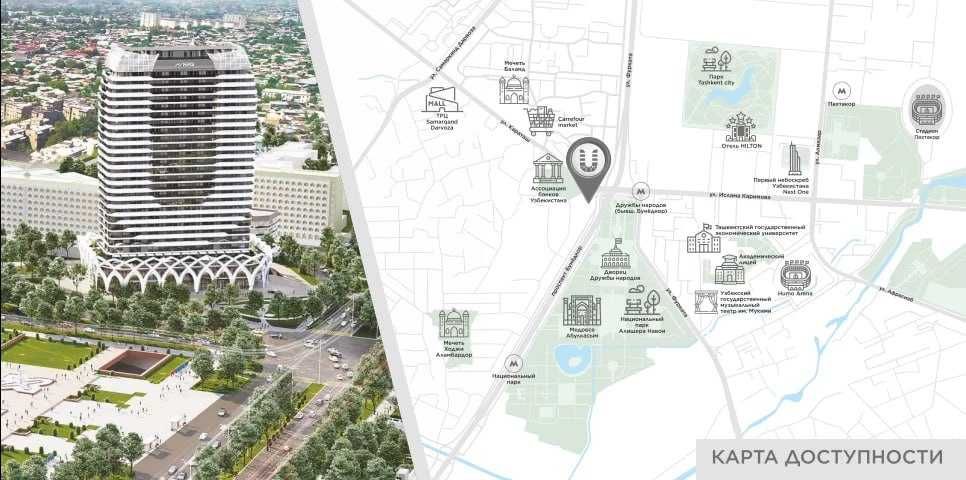 V006 ПРОДАЕТСЯ квартира ЖК NRG-U TOWER Дружбы народов 2/23/27 51м2