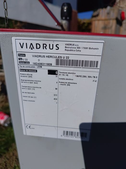 Centrala Viadrus 30kw