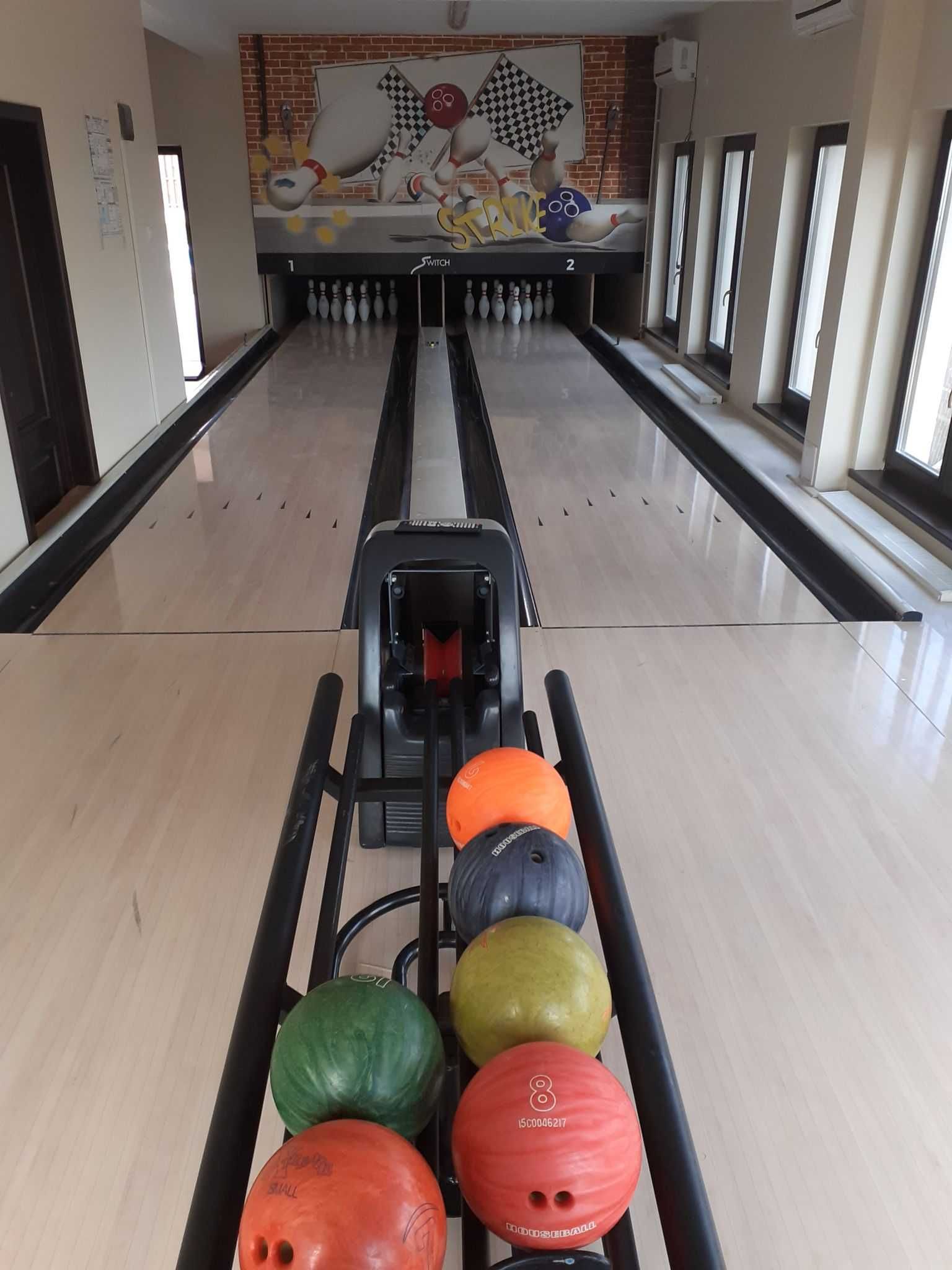 Bile bowling + Încălțăminte + Mecanisme piste + Sisteme electronice