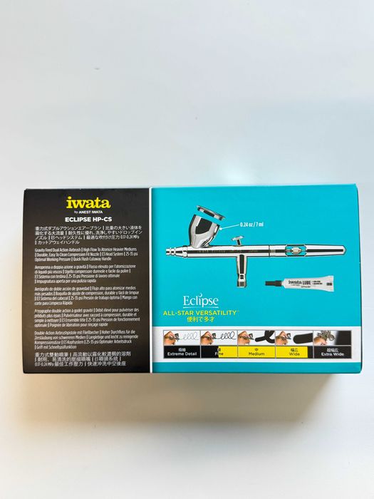 Aerograf Iwata ECL4500 Eclipse HP-CS Gravity Feed Dual Action Airbrush