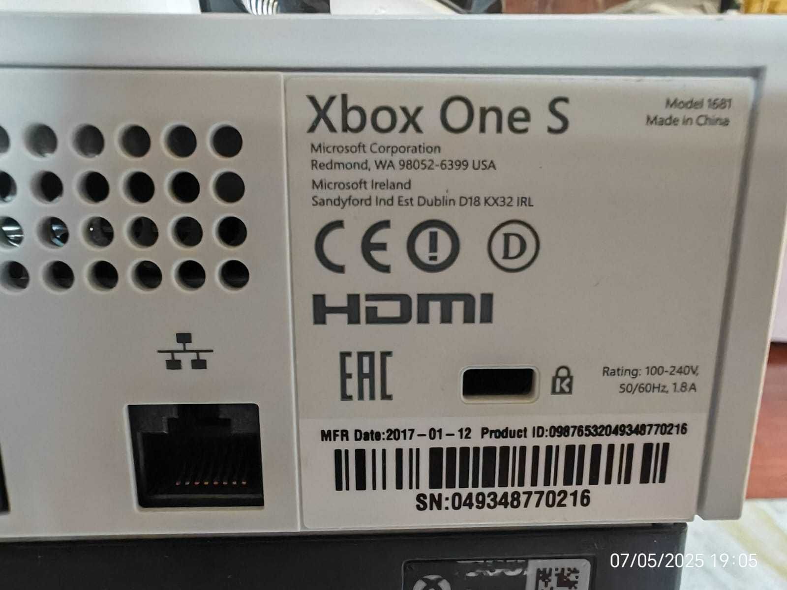 Consola Xbox One S 500 GB