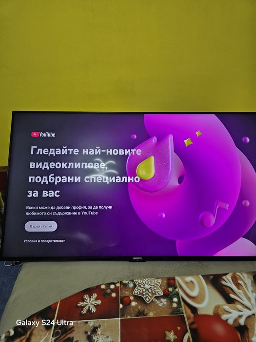 Смарт телевизор 55 инча 4к ултра HD