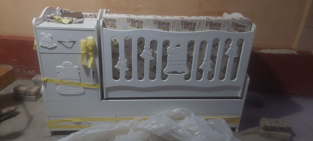 Кровать детский с шкафом