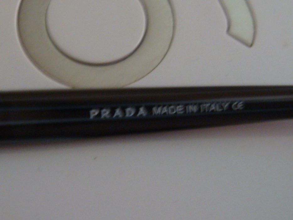 Rame ochelari vedere PRADA originale, brate culoare maron