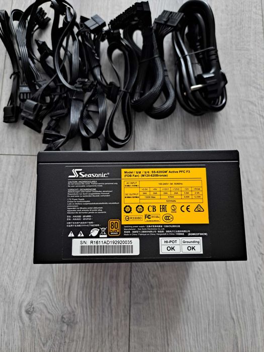 Sursa modulara Seasonic M12II-620 EVO Edition Bronze 620W