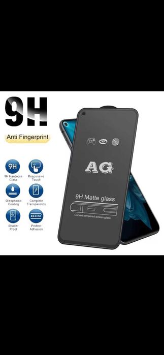 Стъклен протектор Iphone 15 Pro Max Matte Anty-Spy No Fingerprints