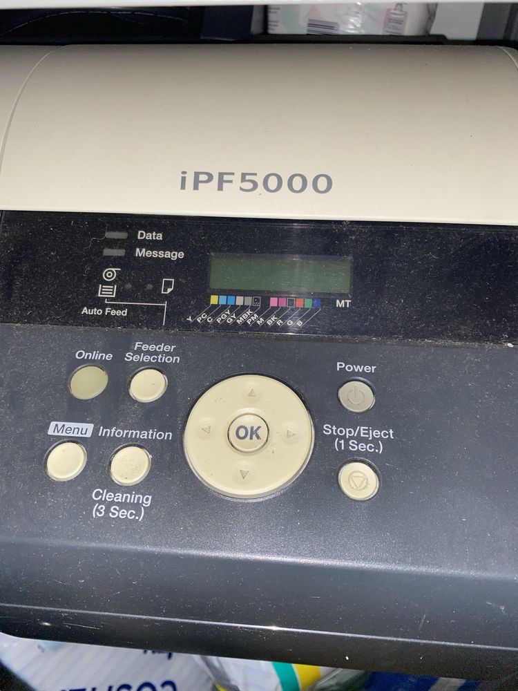 Plotter canon ipf 5000