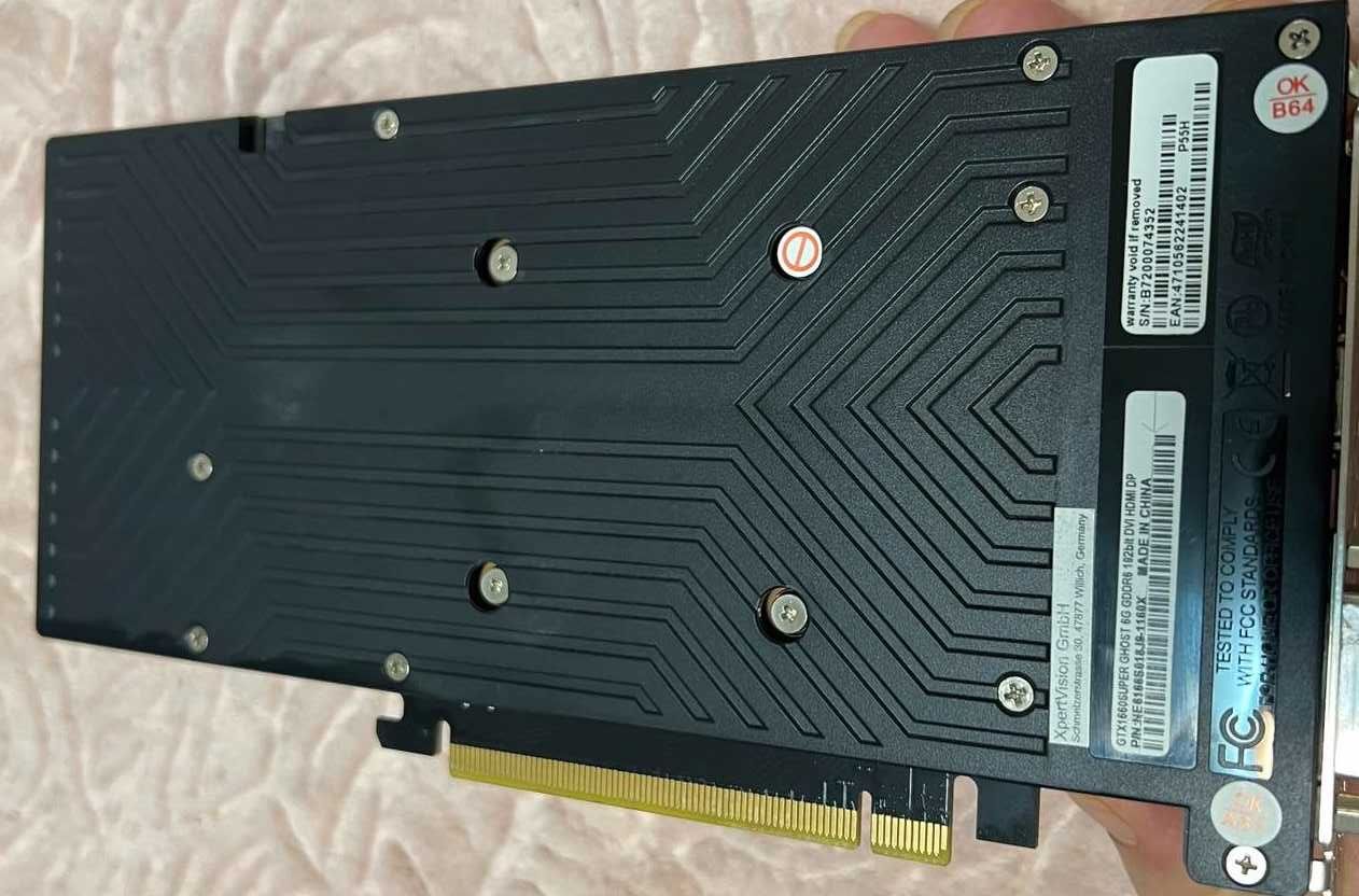 GEFORCE GTX 1660 Super 6 GB