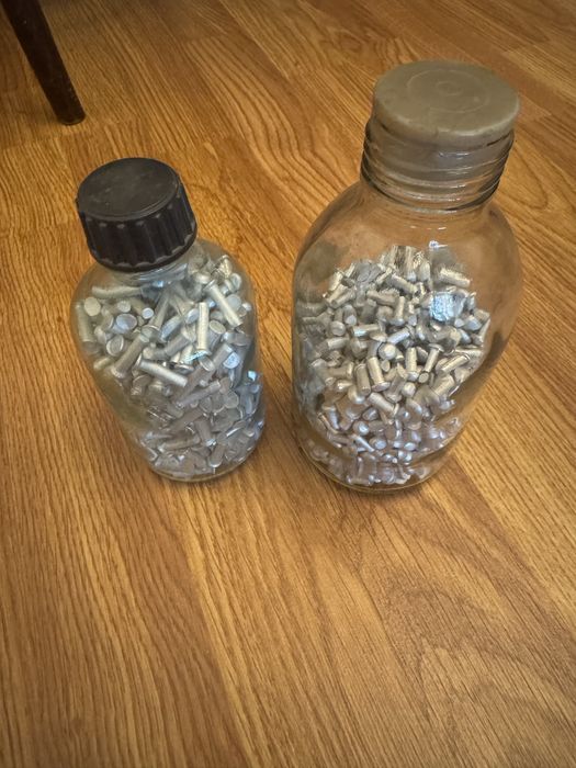 Продам алюминиевые заводские заклёпки