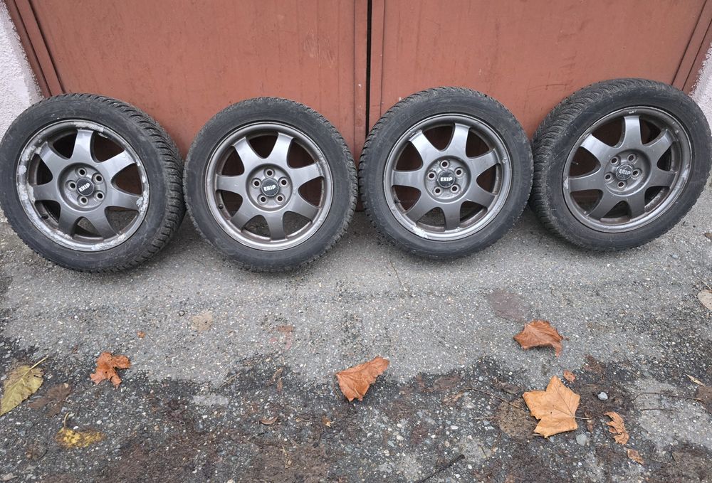 Set 4 Anvelope Goodyear 195/55/16 + Jante