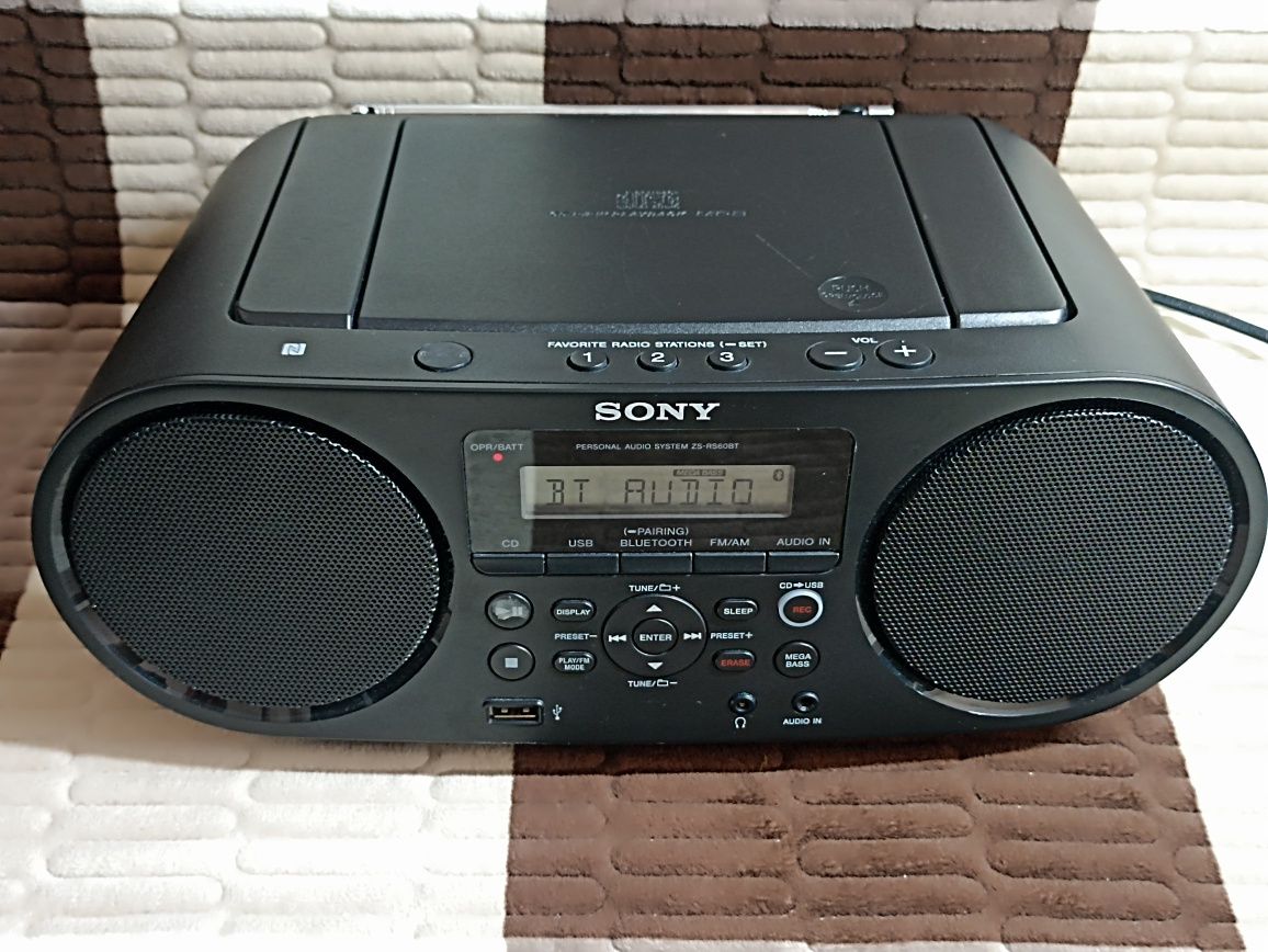 Boxa radio cd usb Sony sz rs60 bluetooth nfc