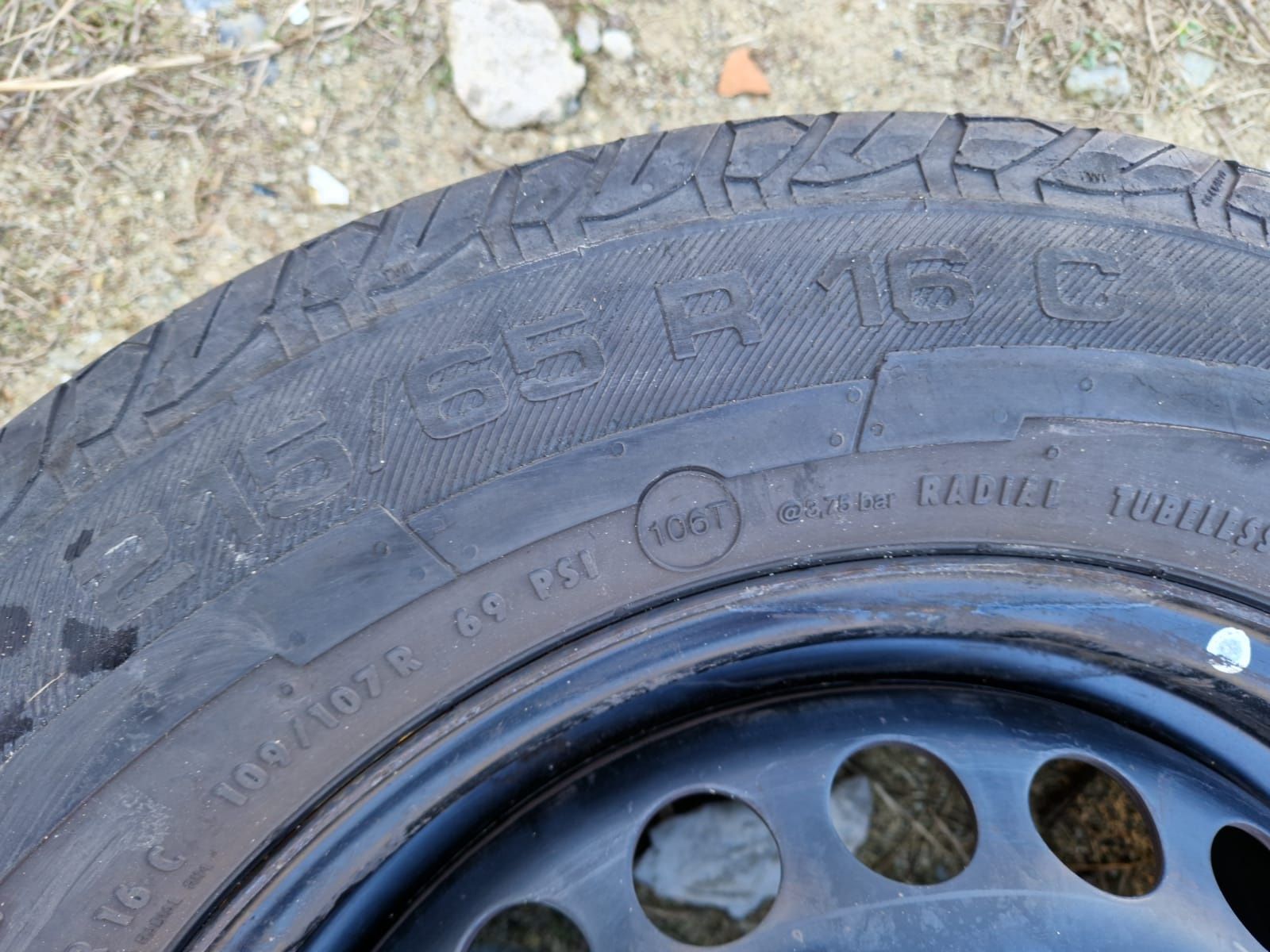 Jante din Tabla de Volkswagen Transporter T5, T6 pe 16"