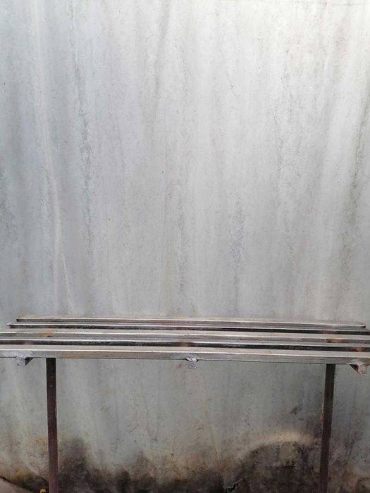 Елегантна пейка от стомана - ръчна изработка