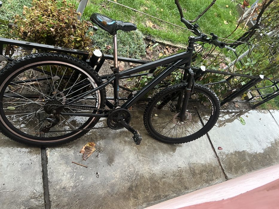 bicicleta buna folosita puțin piese schimbate