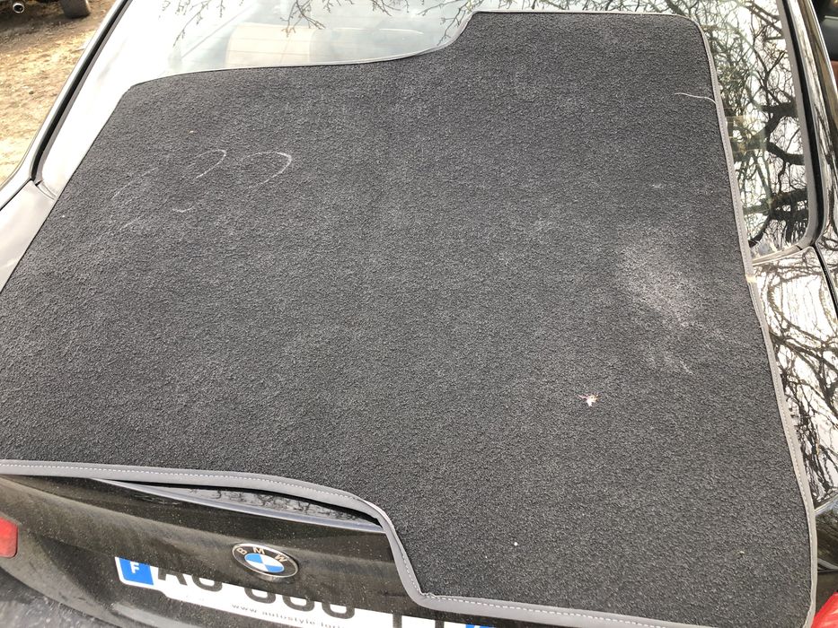Vand moketa pres mocheta covoras portbagaj bmw e 90 gri original